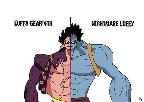 One Piece: Luffy Comparison by Prince-Tyrese on DeviantArt