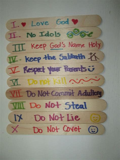 roommom27: Teaching the Ten Commandments