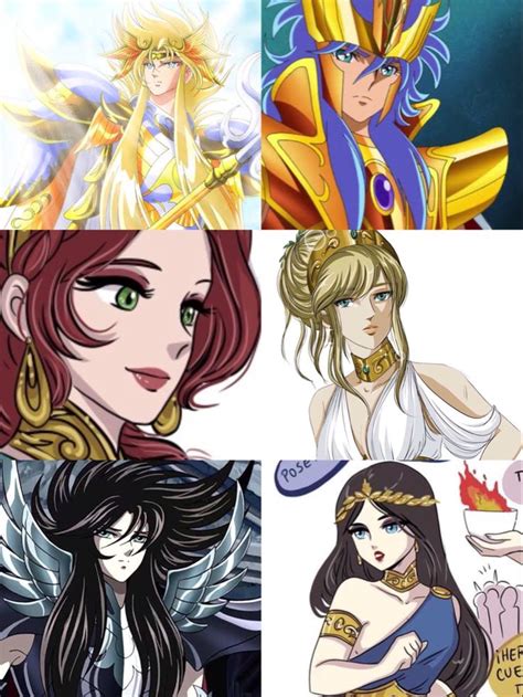 El pasado de Zeus Hera Demeter Hestia Hades y Poseidon | Caballeros del zodiaco sagas, Seiya ...