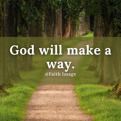 God will make a way