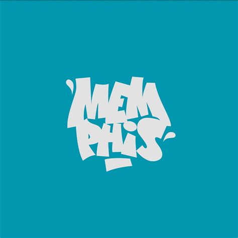 Memphis Logo Graffiti Graphic Sign Png Download Memphis Art - Etsy