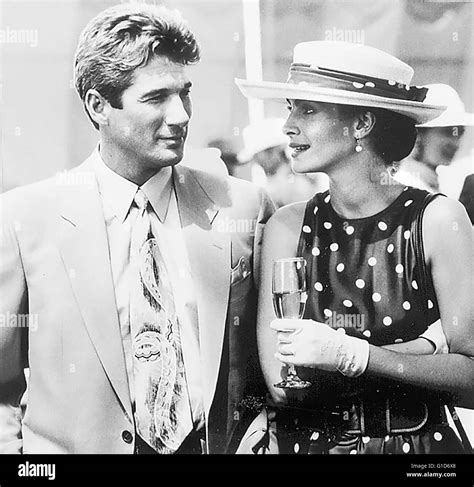 Richard gere julia roberts Banque d'images noir et blanc - Alamy