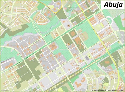 Abuja Map | Nigeria | Detailed Maps of Abuja