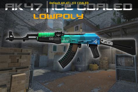 Default AK-47| ICE COALED [Counter-Strike 1.6] [Mods]