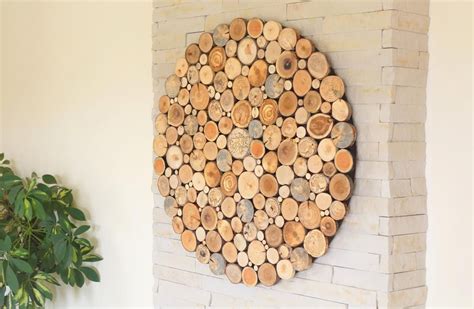 20 Inspirations of Round Wood Wall Art