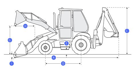 📐 JCB 2CX Loader Backhoe Dimensions & Specs | Titan Worldwide