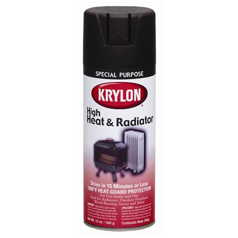 Krylon High Heat & Radiator Paints - Black - Tools - Painting ...