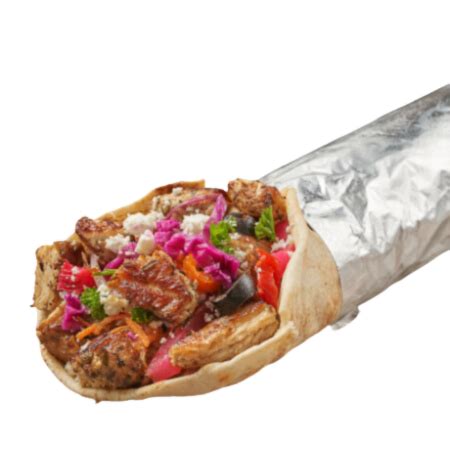 Chicken Souvlaki Wrap - Shawarma West