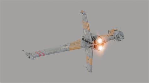 ArtStation - Resistance B-wing Starfighter - Star Wars | Resources