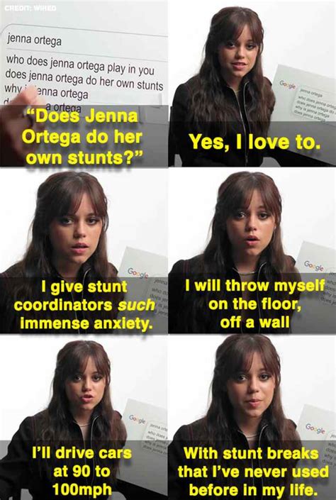 Jenna Ortega Wednesday Interview Quotes - Media Chomp