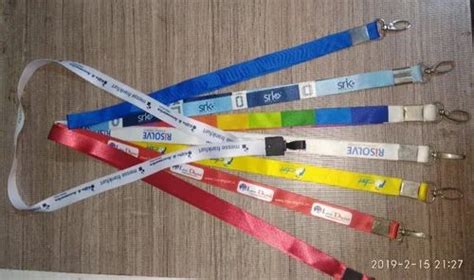 Lanyard Printing Services at Rs 3/inch | lanyard printing, personalized lanyards, customized ...