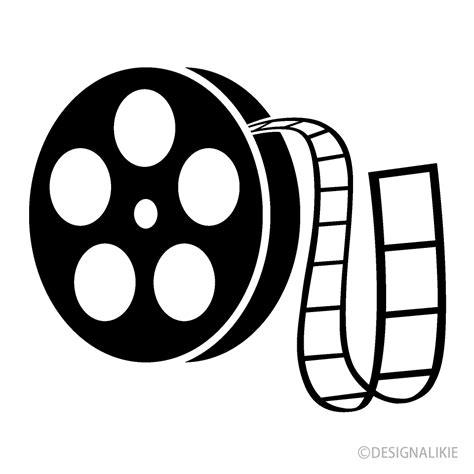 Cinema Film Clip Art Free PNG Image｜Illustoon