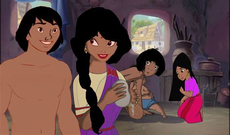 Shanti and Mowgli's Happy Family - Young Heroines of Disney Photo (36791018) - Fanpop