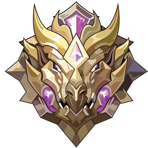 Mobile Legends Mythic Rank Icon Vector by masnera on DeviantArt