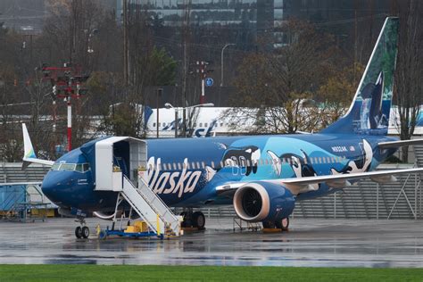 Alaska Airlines' New Orca 737 MAX Livery Spotted In Seattle