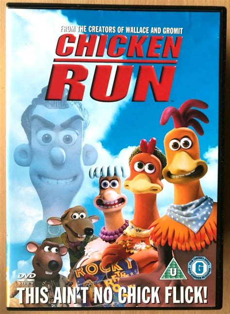 Chicken Run DVD 2000 Aardman Great Escape Animated Feature Film Movie 5060002830574 | eBay