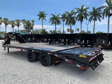 22GN-20+5MR BIG TEX 25' GOOSENECK TRAILER 23,900 GVWR 12 TON MEGA RAMPS | All American Trailer ...