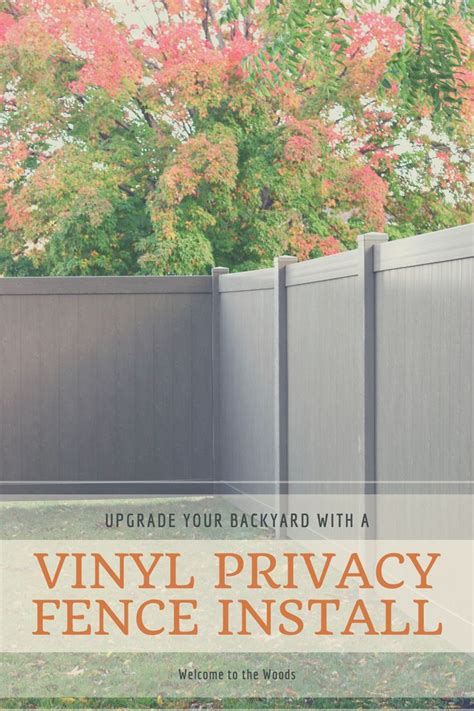 How to Install a Vinyl Privacy Fence | Vinyl privacy fence, Privacy ...