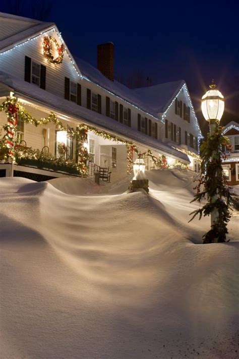 The Christmas Farm Inn - Jackson, NH | Christmas farm, Winter scenery ...