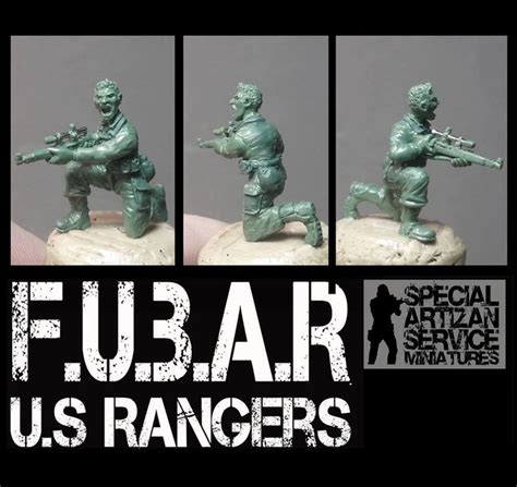 Tabletop Fix: Special Artizan Service Miniatures - F.U.B.A.R 28mm WW2 Rangers Kickstarter