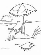 Beach Sunset Coloring Pages At GetColoringscom  Free Printable sketch template