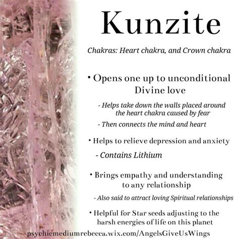 43 best images about Kunzite on Pinterest | Anxiety, Heart chakra and Homeopathic remedies