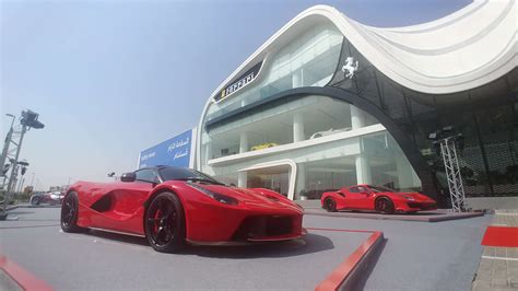 Al Tayer Inaugurates Largest Ferrari Showroom in Dubai | AutoDrift.ae