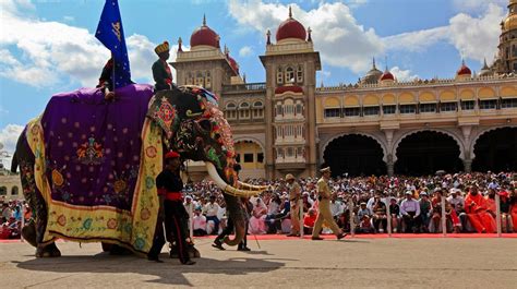 Mysore Dasara Elephant Drawing 2019 | Mysore, India travel