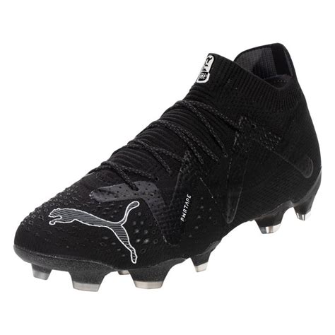 Puma Future Ultimate FG/AG Firm Ground Soccer Cleats - Black/White | SOCCER.COM | Soccer cleats ...