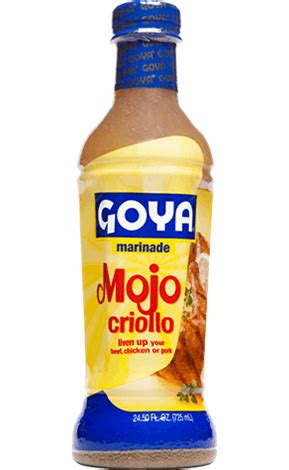 Mojo Criollo Marinade - Ready-to-use Marinades | Goya Foods | Goya foods, Mojo criollo, Marinade