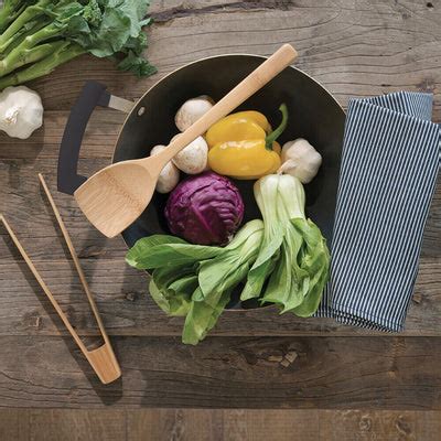 Bamboo Wok Spatula | sustainable, certified organic products for the kitchen and home