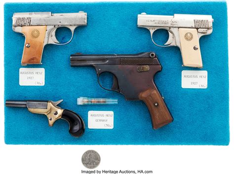 Lot of Four Assorted Miniature Pistols.... (Total: 3 Items) | Lot ...