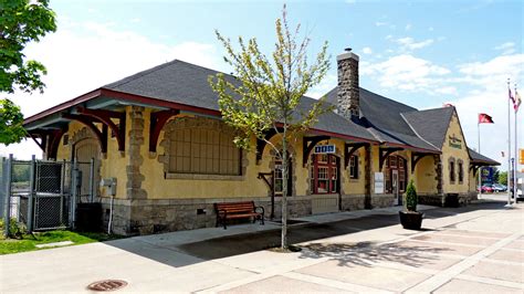 Canadian Pacific Railway Station - St. Stephen, NB - Train Stations ...