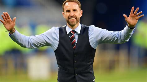 FIFA World Cup 2018 - England vs Croatia: Gareth Southgate waistcoats ...