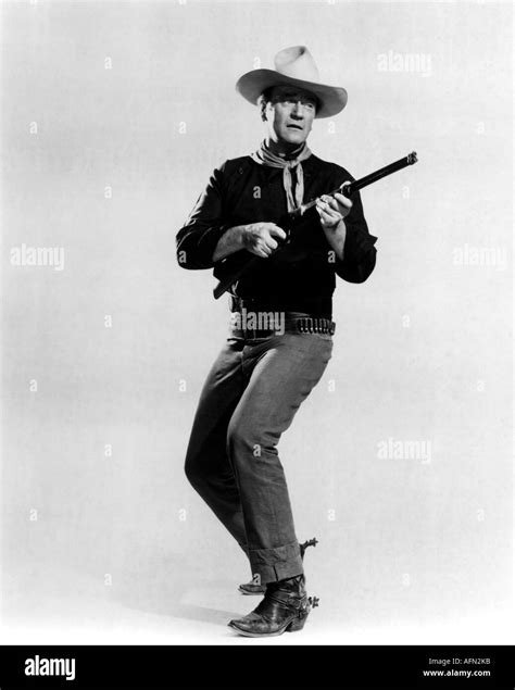 JOHN WAYNE in The Man Who Shot Liberty Valance Stock Photo: 7990970 - Alamy