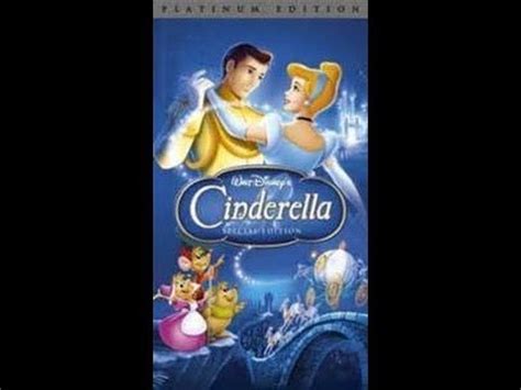 Opening to Cinderella: Special Edition 2005 VHS - YouTube