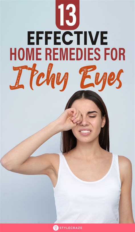 13 Home Remedies For Itchy Eyes + Causes And Prevention Tips | Itchy eyes, Itchy eyes remedy ...