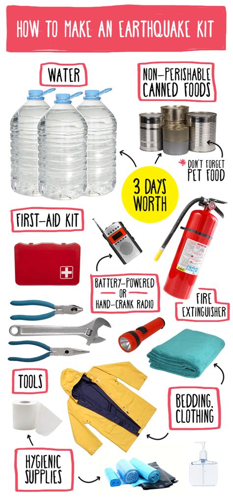 Here are the essentials you'll need: | Earthquake kits, Emergency ...