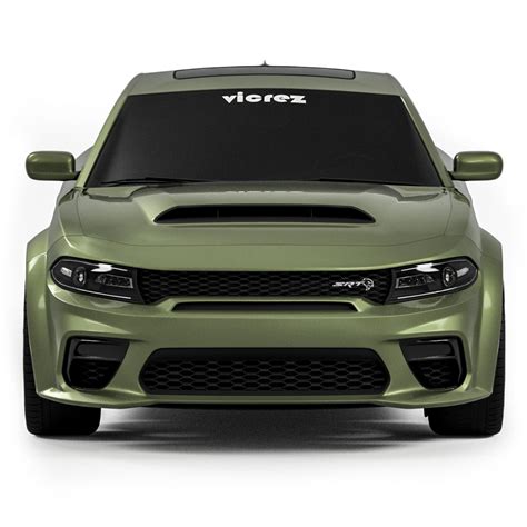 Vicrez Demon Style Hood w/ Vent Scoop vz102654 | Dodge Charger 2015-2023