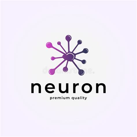 Neuron Axon Medical Therapy Logo Design Idea, Brain or Nerves Vector ...