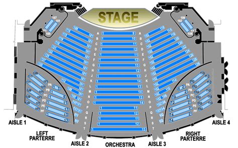 Seating Chart – Hawaii Theatre Center