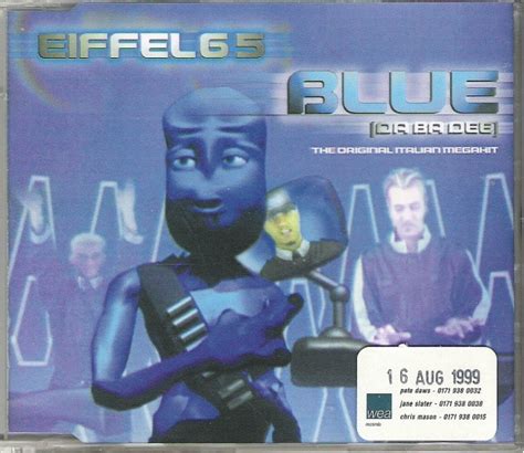 Blue (da ba dee) - 4mix de Eiffel 65, Maxi 33T chez gmsi - Ref:117203310