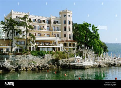 Miramar Hotel, Opatija, Istria, Croatia, Europe Stock Photo: 48650292 ...