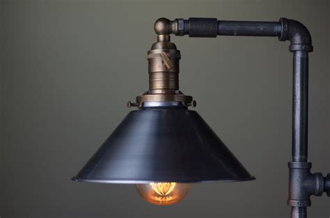 Vintage Floor Lamp Industrial Style Lighting Iron Pipe