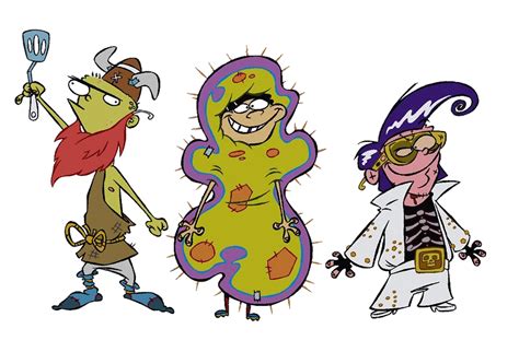 Ed, Edd n Eddy (with Halloween Costumes) by sethmendozaDA on DeviantArt