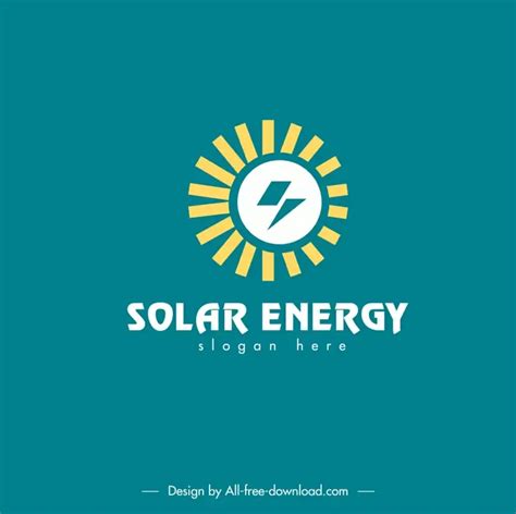 Solar energy logo template symmetric circle origami Vectors graphic art designs in editable .ai ...