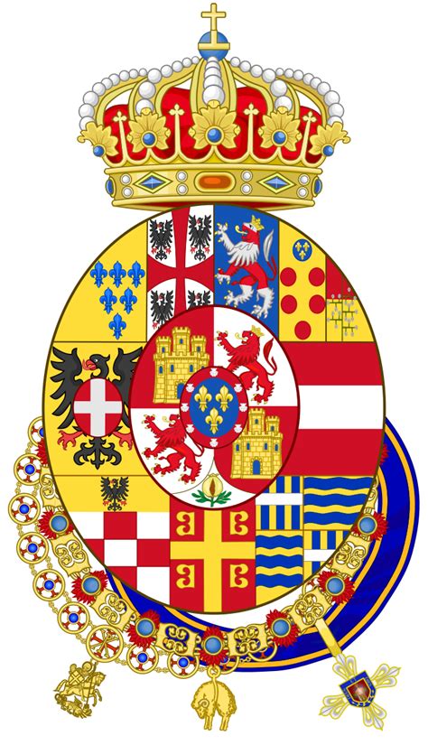 File:Coat of arms of the House of Bourbon-Parma.svg | Coat of arms ...