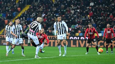 Udinese 1-1 AC Milan: Ibrahimovic scores in added time to earn sluggish ...