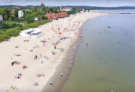 The beach at Sopot Poland Top 10 Beaches, Sandy Beaches, Holiday Resort ...