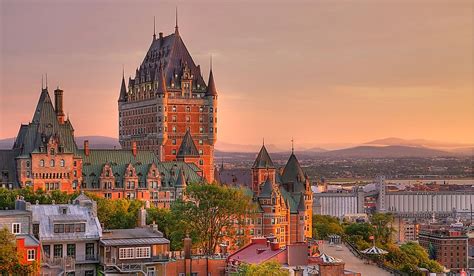 The Chateau Frontenac, The World's Most Photographed Hotel - WorldAtlas.com